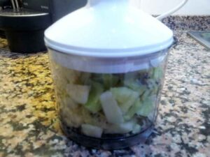 kiwi y pera dulces diabeticos