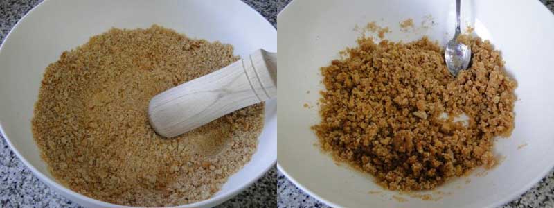 tarta de queso y chocolate sin azúcar- 2