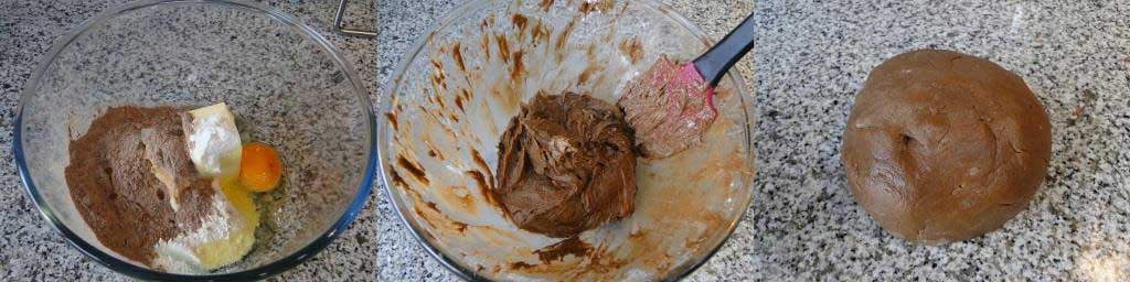 tartaletas de tres chocolates sin azúcar- 1