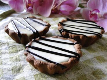 tartaletas de tres chocolates sin azúcar