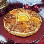 Roscon de reyes sin azucar relleno de crema