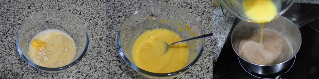 flan de chocolate sin azúcar - 1