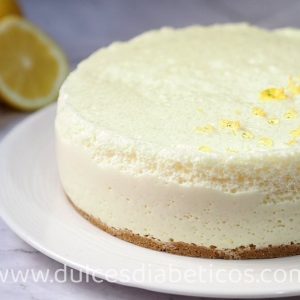 Tarta de limon sin azucar ni horno