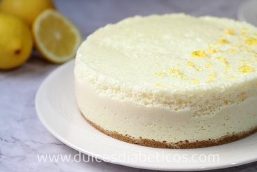 Tarta de limon sin azucar ni horno