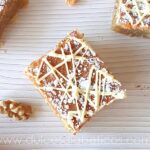 Brownie de chocolate blanco sin azucar