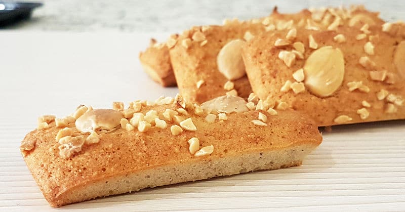 financiers de almendra sin azucar