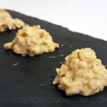 Roquitas de chocolate blanco sin azucar