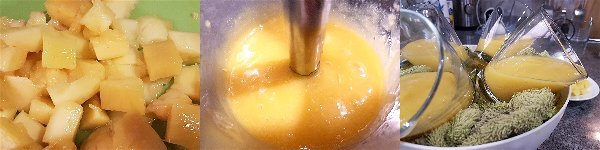 Postre de yogur y mango sin azucar - 1