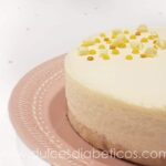 Tarta mousse de chocolate blanco sin azucar