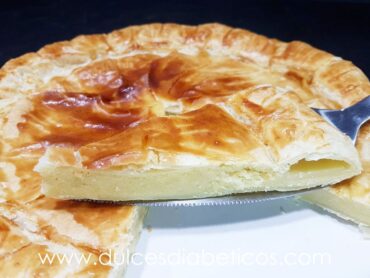 Galette des rois sin azucar tradicional francesa