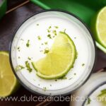 Mousse de lima sin azucar