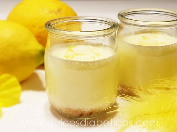Postres de limón sin azúcar