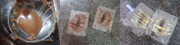 Huevos de pascua de chocolate sin azucar - 1