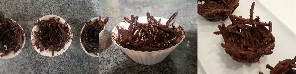 Nidos de chocolate y cereales sin azucar - 2