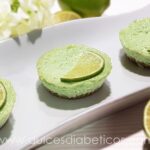 Mini tartas de lima sin azucar