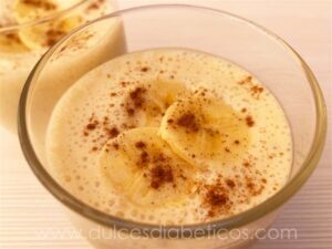 Smoothie de platano saludable