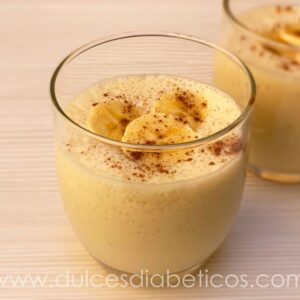 Smoothie de platano sin azucar