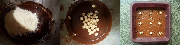 Brownie de avellanas sin azucar - 2