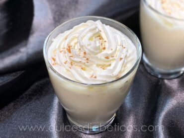 Chocolate blanco a la taza sin azucar