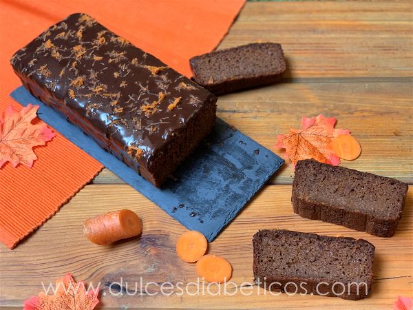 Pastel de zanahoria y chocolate
