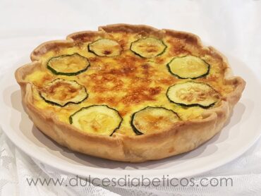 Quiche ligera de calabacin