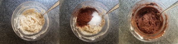 Trufas de platano y chocolate sin azucar - 2