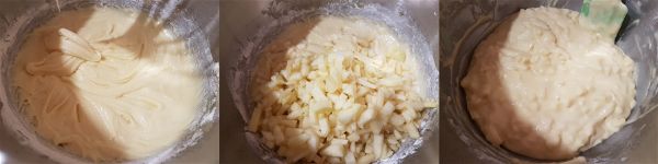 Bizcocho de manzana y mascarpone sin azucar - 2