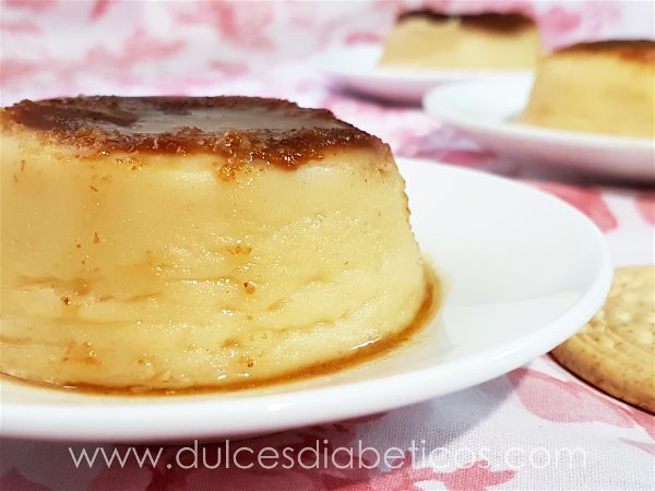 Flan de galletas al micro