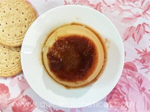 Flan de galletas
