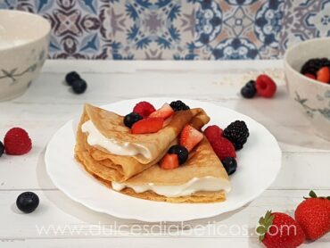 Crepes de avena sin azucar