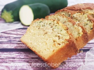 Bizcocho de calabacin sin azucar ni harina