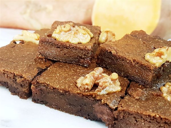 Brownie de boniato