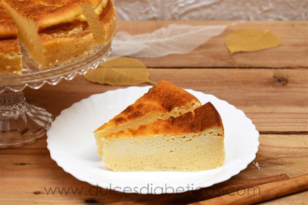 Cheesecake de calabaza saludable