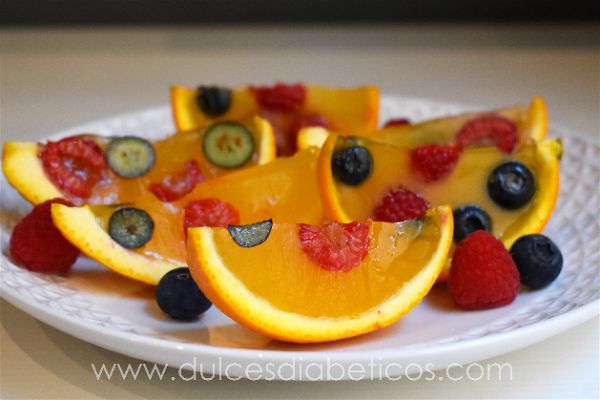 Gelatina de naranja