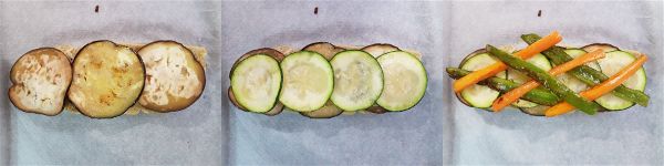 Papillote de seitan con verduras - 2