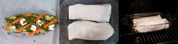 Papillote de seitan con verduras - 3