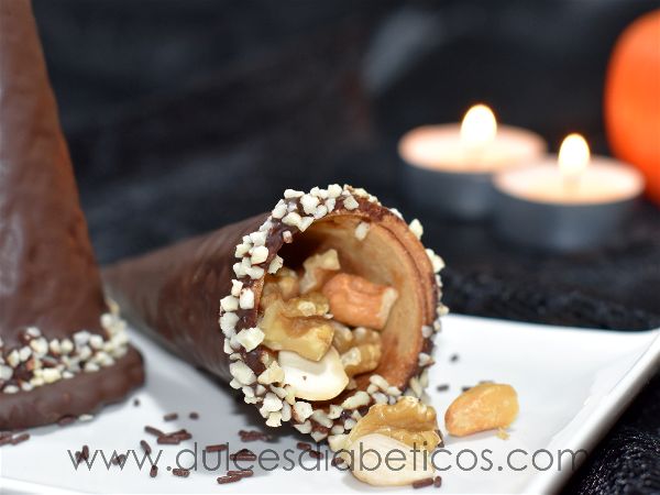 Sombreros de bruja saludables para halloween