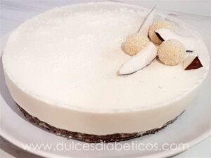 Tarta de coco sin horno