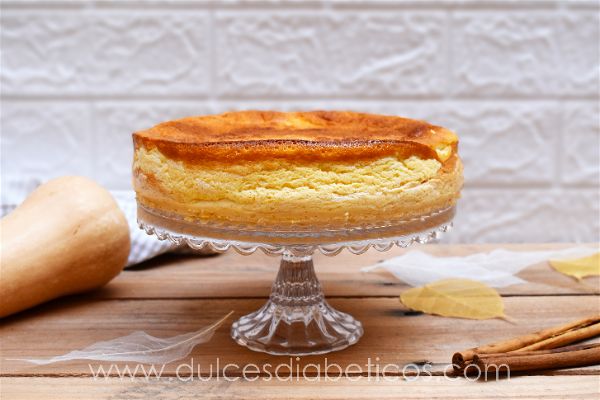 Tarta de queso y calabaza