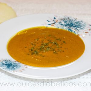 Crema de calabaza y jengibre en Mycook