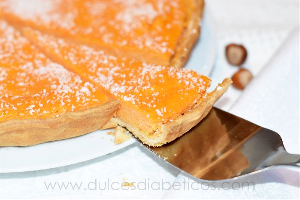 Pastel de batata o boniato sin azucar