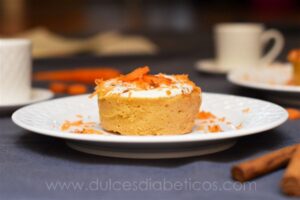 Pastelitos de zanahoria fit