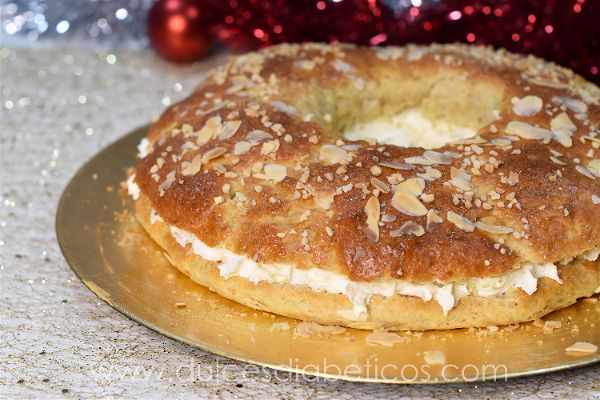 Roscon de reyes integral mas saludable