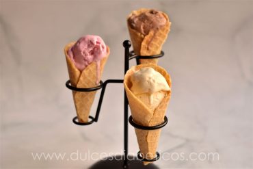 Cucuruchos caseros sin azucar