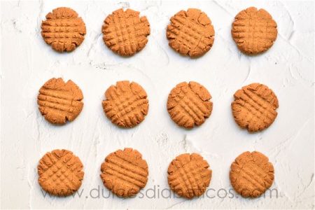 Galletas de cacahuete keto y realfood