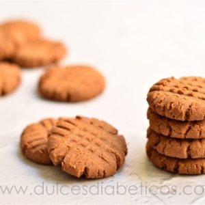 Galletas de mantequilla de cacahuete sin azucar