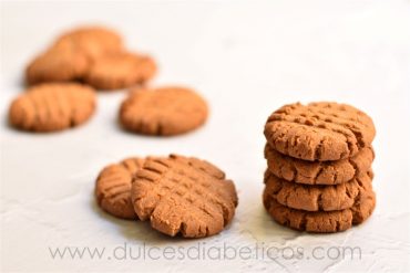 Galletas de mantequilla de cacahuete sin azucar