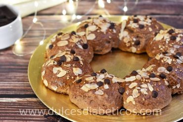 Roscon de chocolate sin azucar