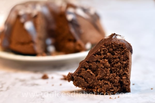 bizcocho de naranja y chocolate