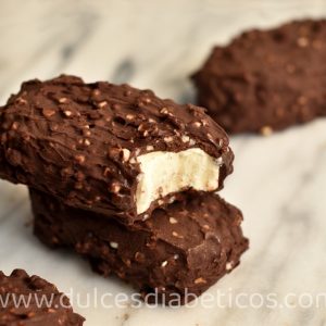 Helado almendrado casero sin azucar